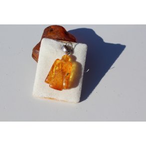 Skytsengel i gyldent rav