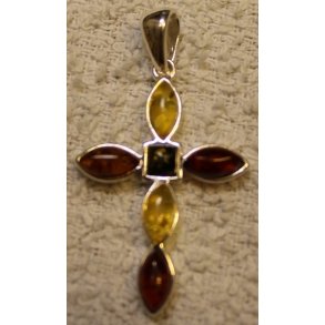 Kors 6 forskellige ravstykker