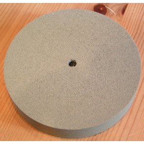 Specialskive til ravslibning