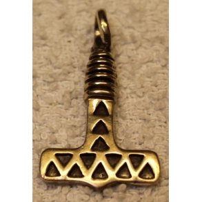 Thorshammer med trekantmnster